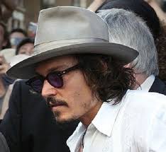 johnny depp fedora hat