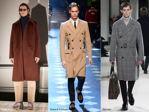 Straight MIDI Coats for Men.