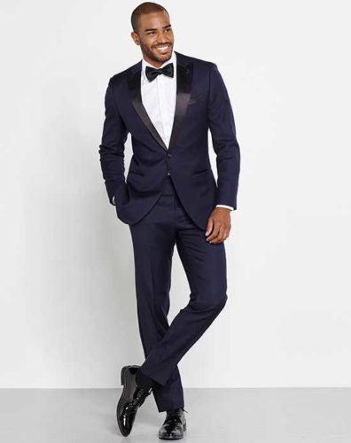 Blue Wedding Tux from The Knot