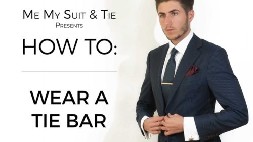 How to Wear a Tie Bar