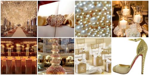 Pearl Wedding Theme Ideas