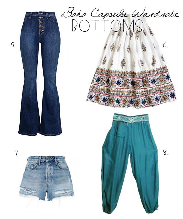 Bohemian Style Bottoms