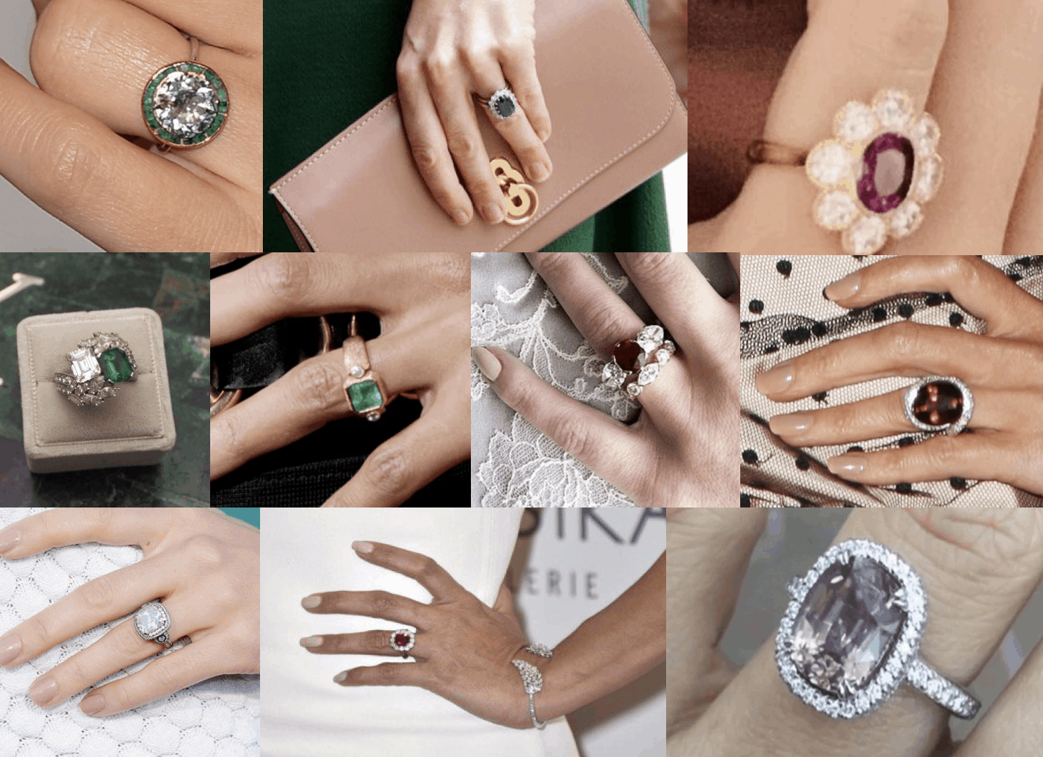 The Most Unique Engagement Rings of All Time Image