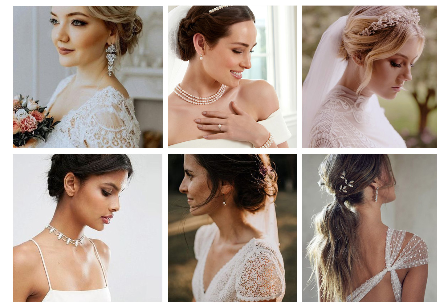 15 Stunning Ways to Wear Wedding Jewelry