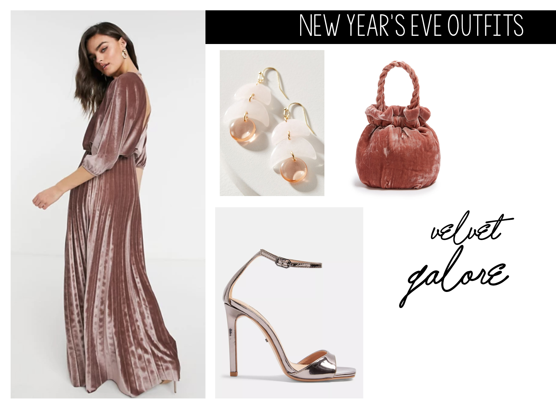 A Sumptuous Touch: Velvet Galore Outfit