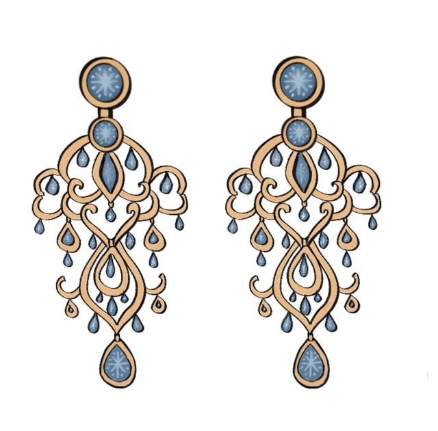 Chandelier Earrings