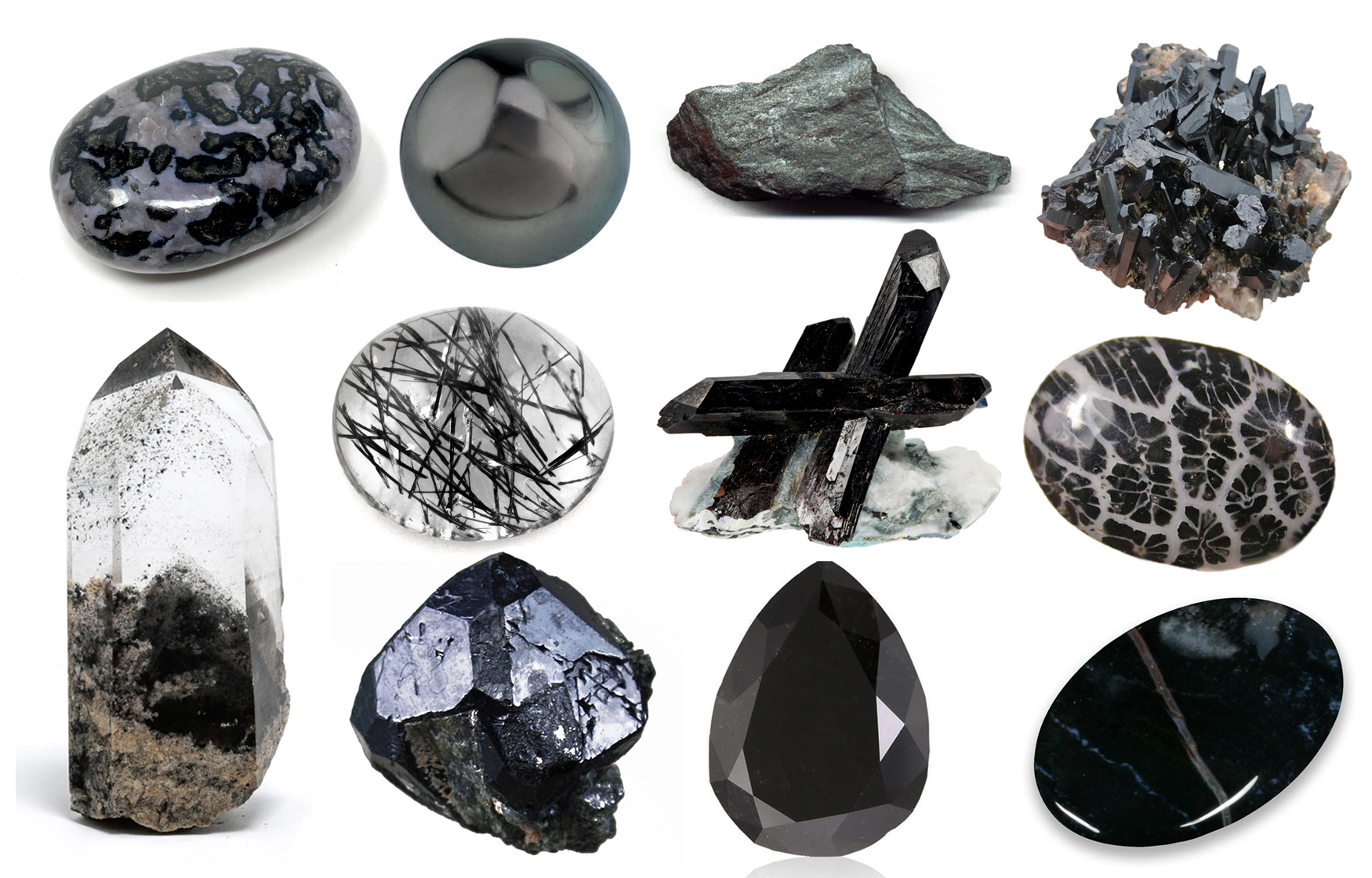 63 Types of Black Gemstones: Properties, Uses and Benefits – TPS Blog