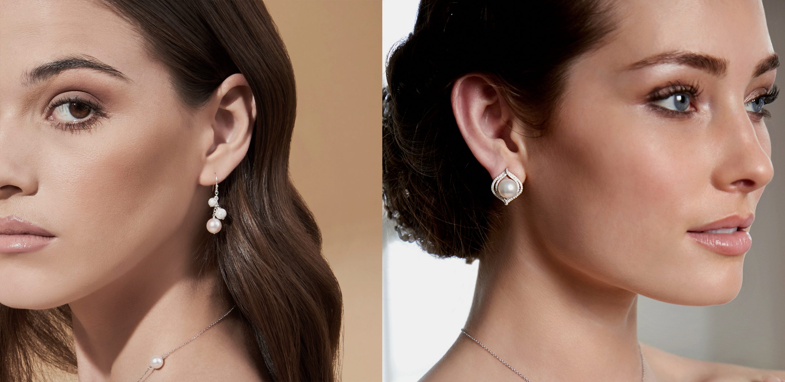 Pearl Drop Earrings and Studs