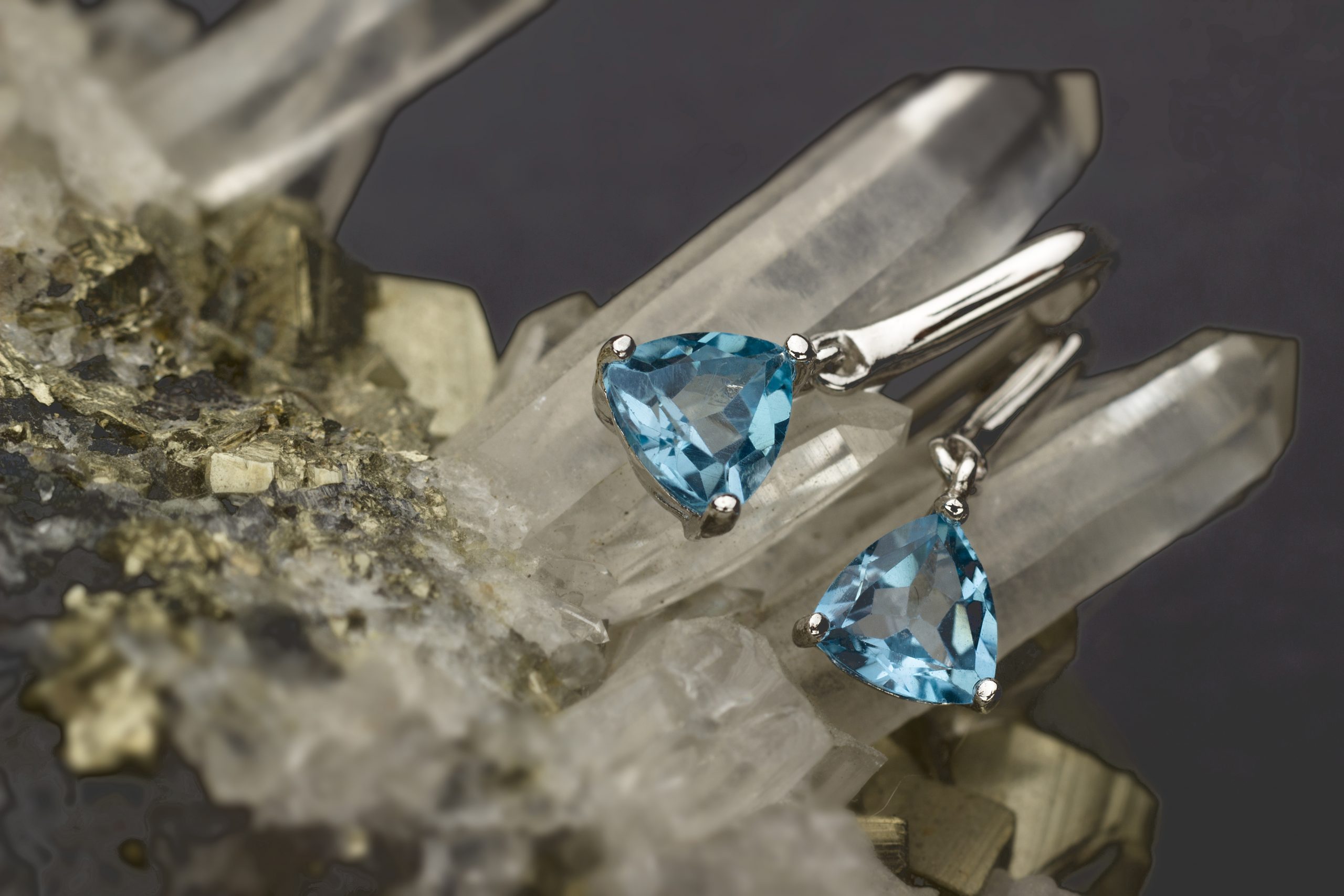 Aquamarine Earrings