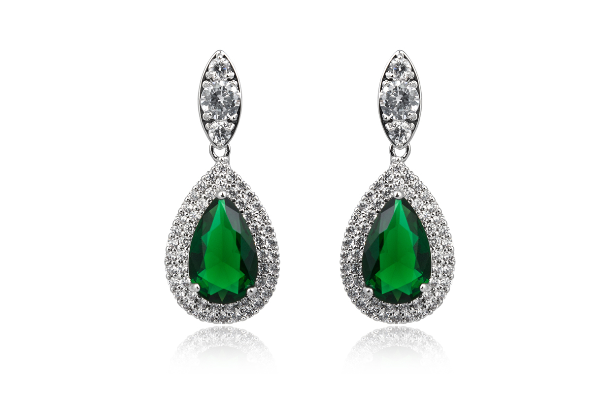 Emerald Earrings