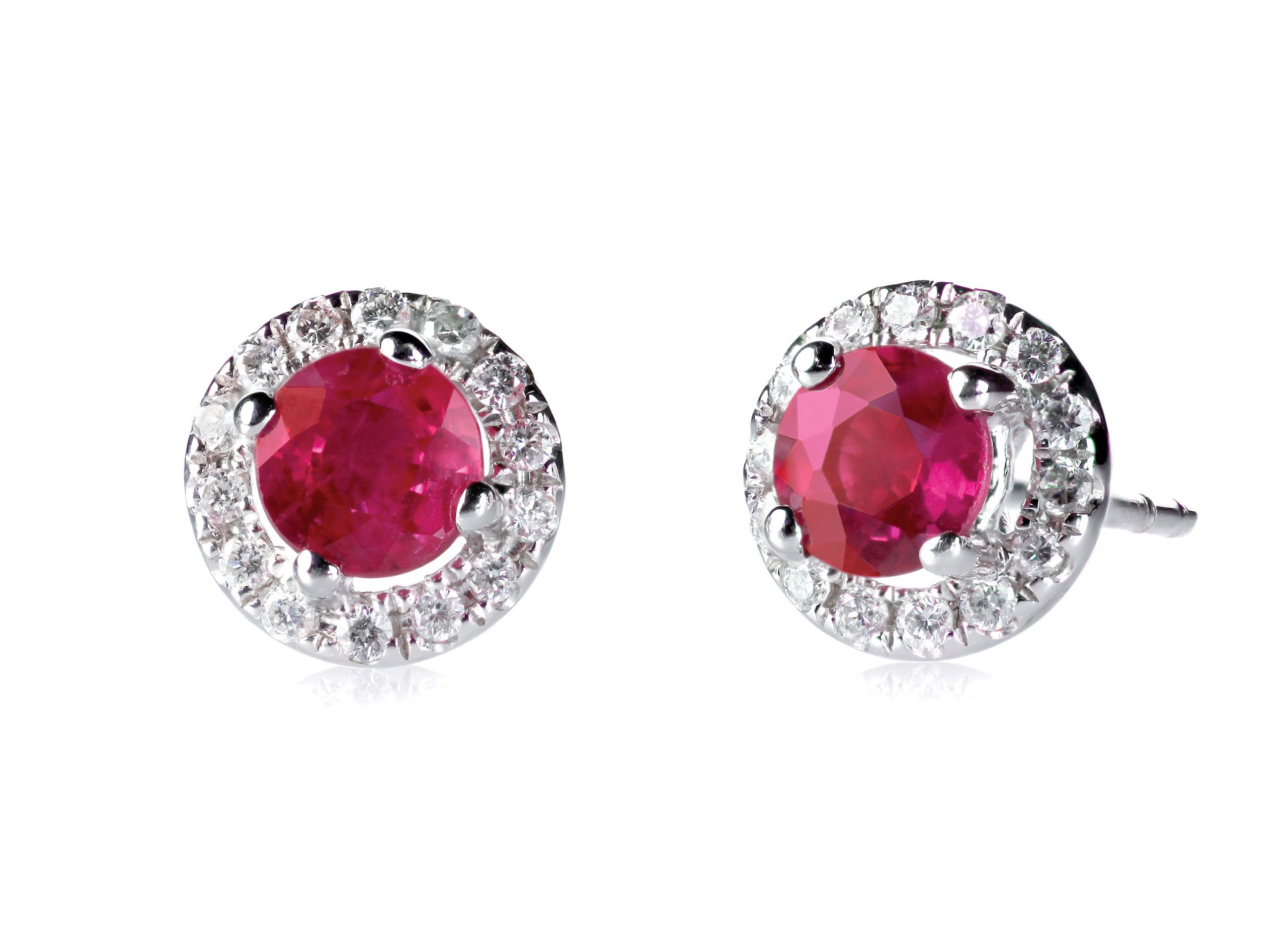 Ruby Earrings