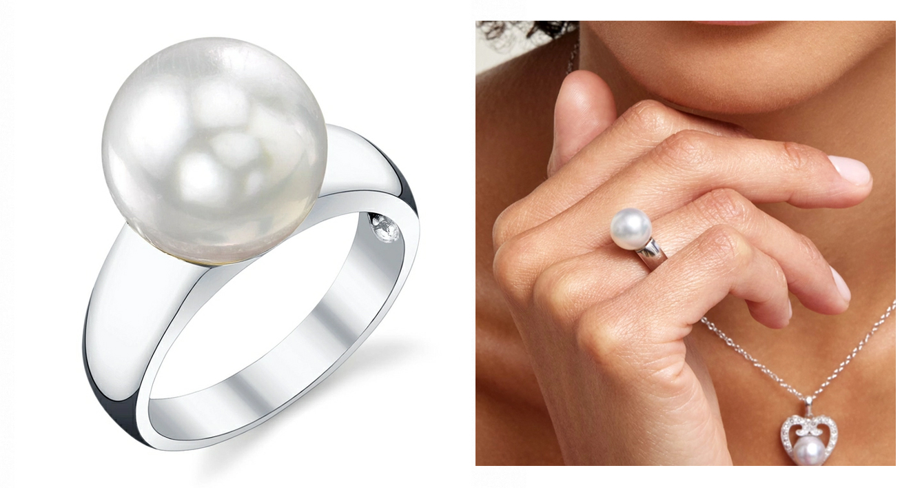 South Sea Pearl Abigail Ring