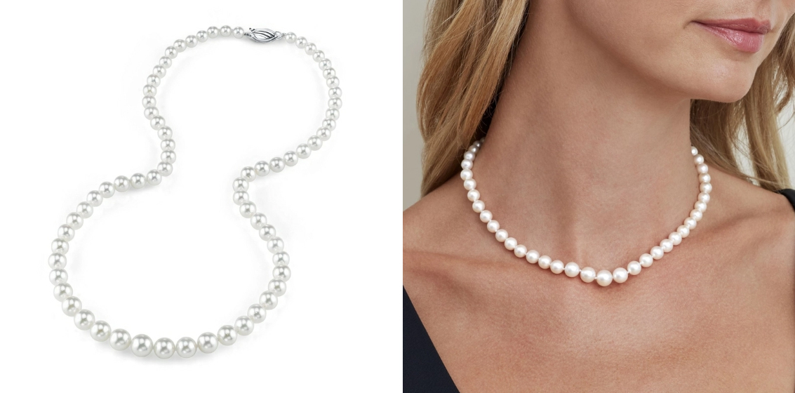 Graduated Pearl Necklace