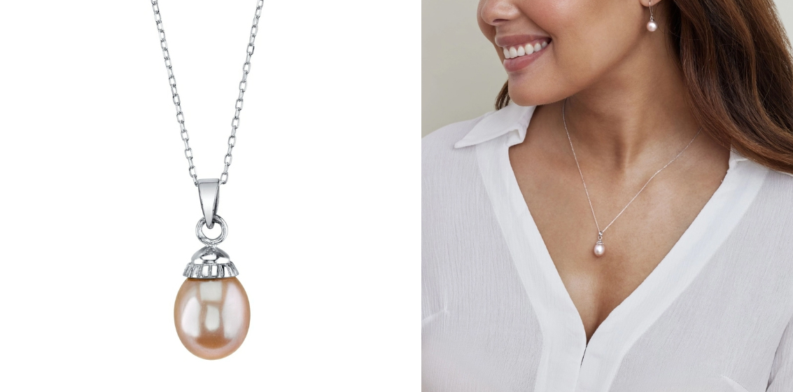 Pearl Birthstone Necklace