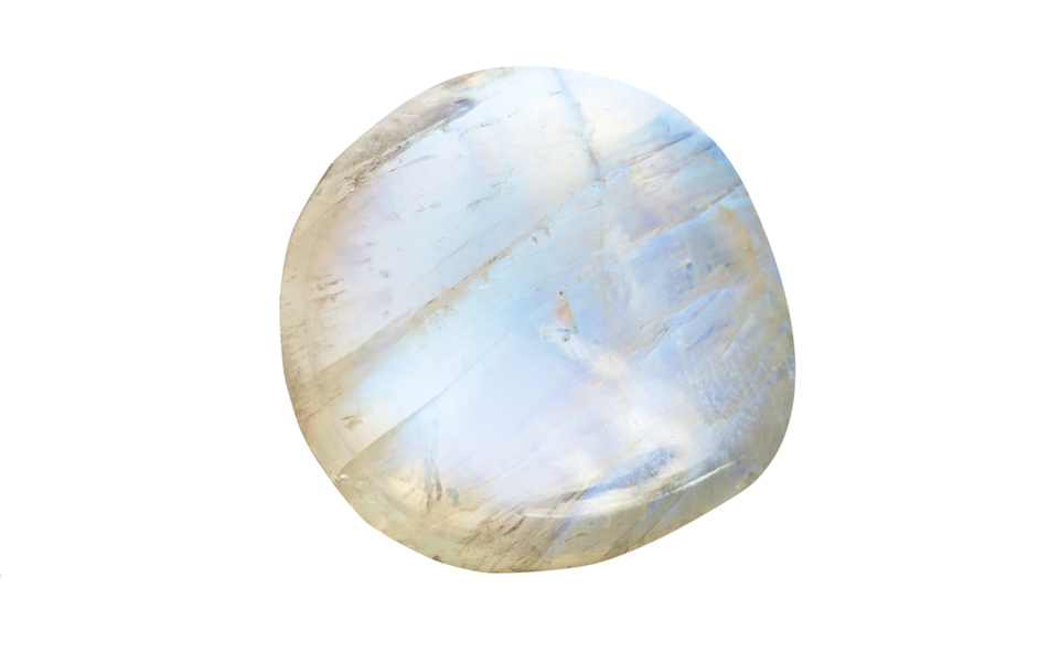 Moonstone white birthstone