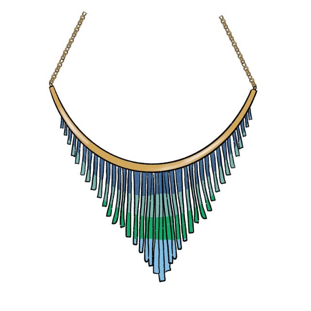 Fringe Necklace