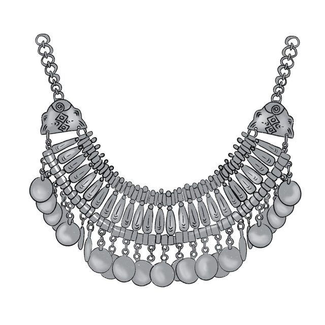 Plastron Necklace