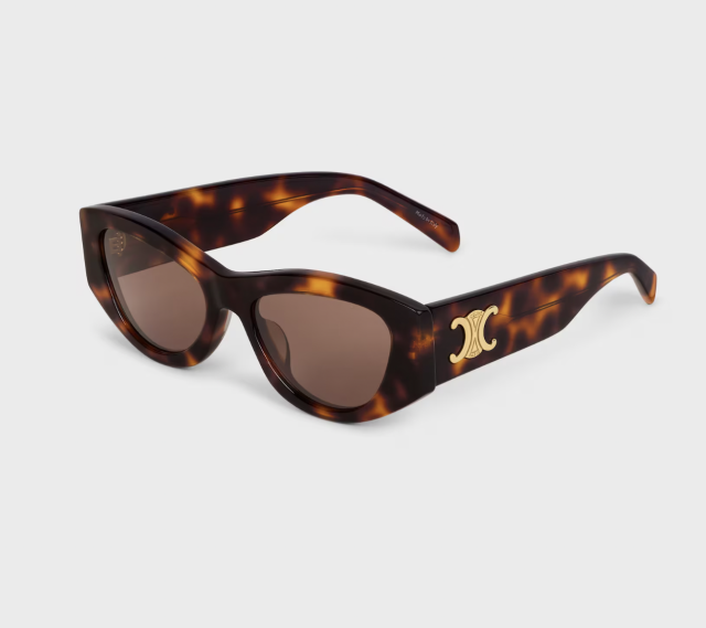 Tortoiseshell sunglasses from Celine.