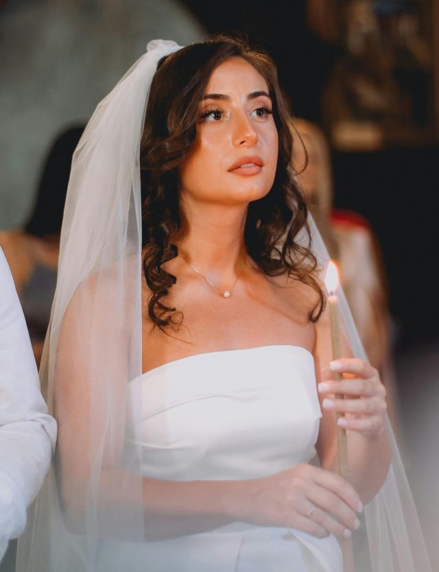 strapless wedding dress